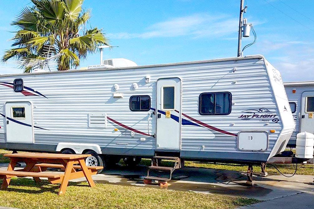 RV Park Paula’s Vineyard RV Resort RV Sites Crystal Beach, TX